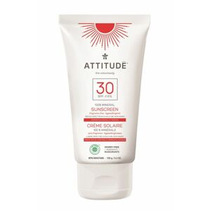 100 % minerální ochranná tyčinka na celé tělo (SPF 30) bez parfemace Attitude 60 g