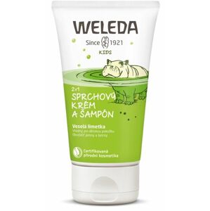 Weleda 2 v 1 sprchový krém a šampon Veselá limetka 150 ml