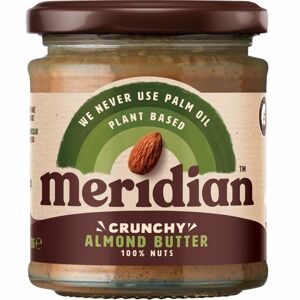 Meridian Almond Butter Crunchy (Mandlový krém křupavý) 170g