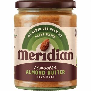 Meridian Almond Butter Smooth Organic (Mandlový krém jemný BIO) 470g