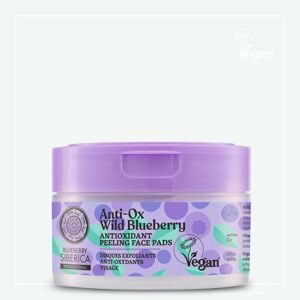 Wild Blueberry Siberica Antioxidační peelingové pleťové tamponky 20 ks