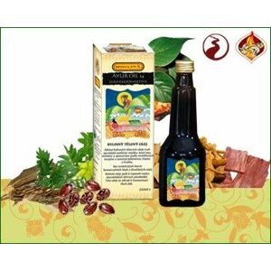 Siddhalepa Ayur Oil 24 Mahasiddhartha regenerace tkáně, problémy hrudníku, zahlenění 220 ml