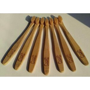 Oken Brush Factory Bambusový zubní kartáček Junior Curanatura
