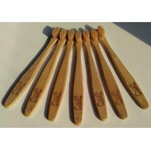 Oken Brush Factory Bambusový zubní kartáček Junior Curanatura