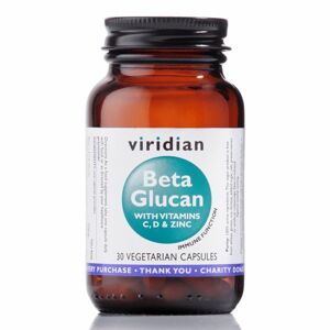 Viridian Beta Glucan (Antioxidant) 30 kapslí