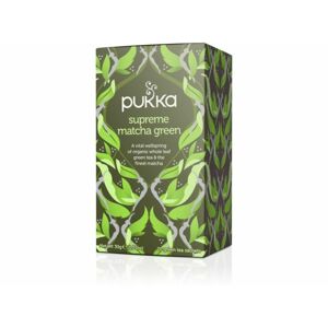 PUKKA Bio čaj Supreme matcha green Výběrová matcha 20x1,5g