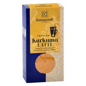 Sonnentor Bio Kurkuma Latte-vanilka krabička (Pikantní kořeněná směs) 60g