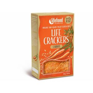 Lifefood Bio Life crackers Mrkvánky RAW 80g
