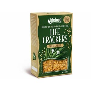 Lifefood Bio Life crackers s medvědím česnekem 90g