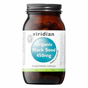 Viridian Black Seed 450mg Organic 90 kapslí