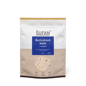 Šufan Borůvková kaše s medem 250 g