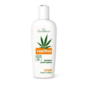 Capillus šampon na lupy Cannaderm 150 ml