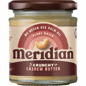 Meridian Cashew Butter Crunchy (Kešu krém křupavý) 170g