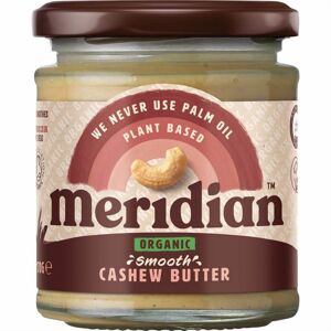 Meridian Cashew Butter Smooth Organic (Kešu krém jemný BIO) 170g
