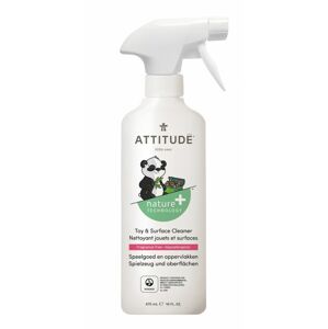 Čistící prostředek na dětské povrchy/hračky bez vůně s rozprašovačem Attitude 475 ml