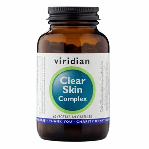 Viridian Clear Skin Complex (Přírodní péče o pleť) 60 kapslí