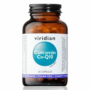 Viridian Curcumin Co-Q10 (Kurkumin a Koenzym Q10) 60 kapslí