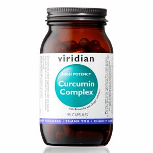 Viridian Curcumin Complex (Kurkuma, kadidlovník a zázvor) 90 kapslí