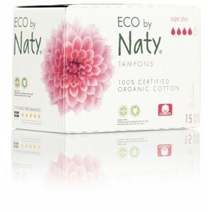 Naty Dámské ECO tampóny - super plus 15 ks