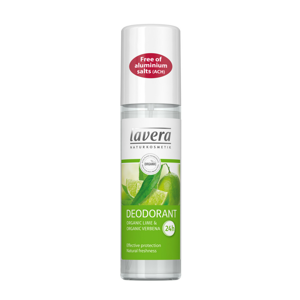 Deo sprej svěží BIO Verbena - BIO Limetka Lavera 75ml