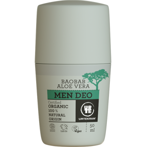 Urtekram Men krémový deodorant s aloe a baobabem BIO 50 ml