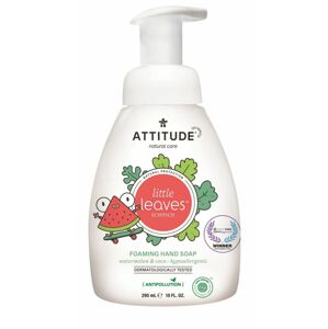 Dětské pěnivé mýdlo na ruce s vůní melounu a kokosu Attitude Little leaves 295ml