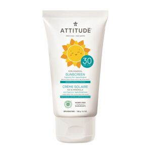 Dětská 100 % minerální ochranná tyčinka na celé tělo (SPF 30) bez parfemace Attitude 60 g