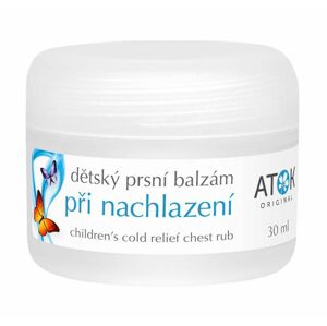 Atok Dětský prsní balzám při nachlazení 30ml