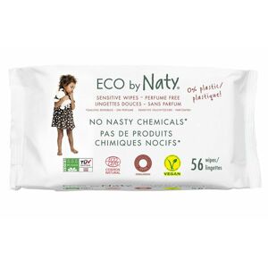 Naty ECO vlhčené ubrousky bez vůně - pro citlivou pokožku 56 ks