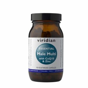Viridian Essential Male Multi with CoQ10 a Zinc (Natural komplex pro muže) 90 kapslí