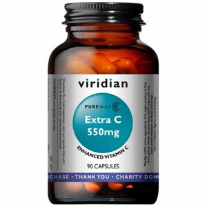 Viridian Extra C 550mg (Vitamín C 550mg) 90 kapslí