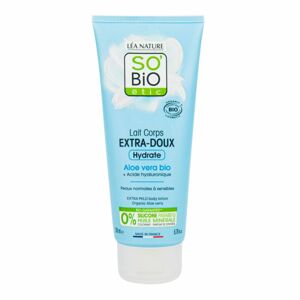 Extra hydratační tělové mléko s aloe vera a hyaluronem SO’Bio étic 200ml