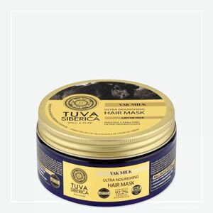 Extra vyživující krém-maska na vlasy – Jačí mléko Tuva Siberica 300ml