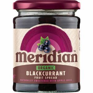 Meridian Fruit Spread blackcurrant Organic (Černorybízový džem BIO) 284g