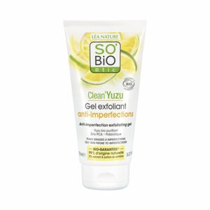 SO´Bio étic Gel pleťový exfoliační Clean Yuzu BIO 150 ml