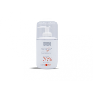 BeC Natura Glovid gel - Čistící gel na ruce s alkoholem 70%, esenciálními oleji a vitamínem E 300 ml s dávkovačem