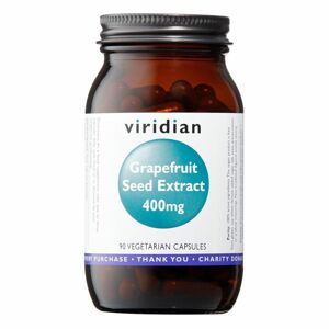 Viridian Grapefruit Seed Extract 400mg (Extrakt ze semínek grepfruitu) 90 kapslí