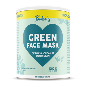 Babe's Green Face Mask (Pleťová maska) 50g + 50g Zdarma