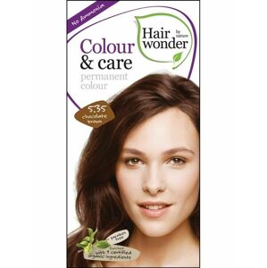Barva ČOKOLÁDOVĚ HNĚDÁ 5.35 přírodní dlouhotrvající BIO Hairwonder