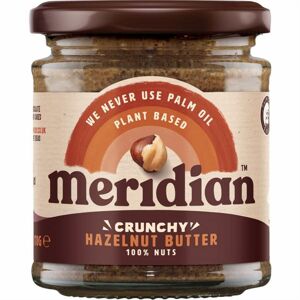 Meridian Hazelnut Butter Crunchy (Lískooříškový krém křupavý) 170g
