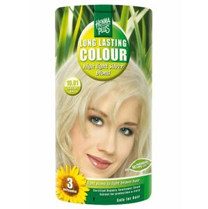 HennaPlus Dlouhotrvající barva Extra stříbrná blond 10.01 100 ml