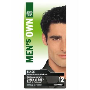 HennaPlus Barva pro muže Černá 80 ml