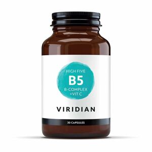 Viridian High Five B5 B Complex + Vit C 30 kapslí