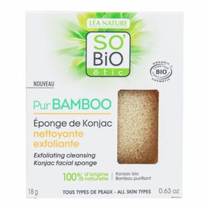 SO’BiO étic Houbička konjac s bambusem — řada Pur BAMBOO 18 g