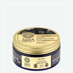 Husté výživné tělové máslo – Jačí mléko Tuva Siberica 300ml