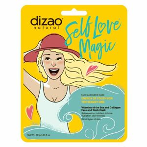 Dizao Kolagenová pleťová maska „Mořské vitamíny” (obličej a krk, všechny typy pleti) 30g