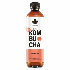 Puhdistamo Kombucha BIO broskev 400ml