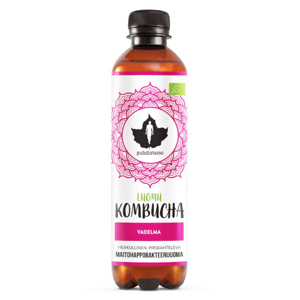 Puhdistamo Kombucha BIO raspberry (Bio Kombucha malina) 370ml