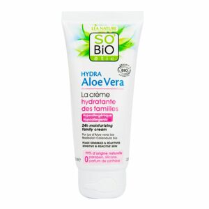 SO’Bio étic Krém hydratační hypoalergenní aloe vera pro celou rodinu BIO 100 ml