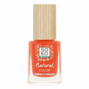 SO’BiO étic Lak na nehty 30 oranžový pop 11 ml